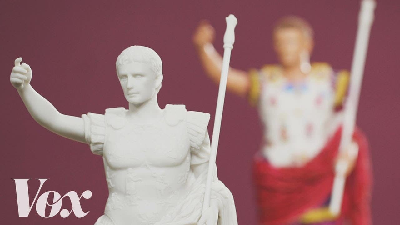 Roman Statues Weren’t White; They Were Once Painted in Vivid, Bright Colors
