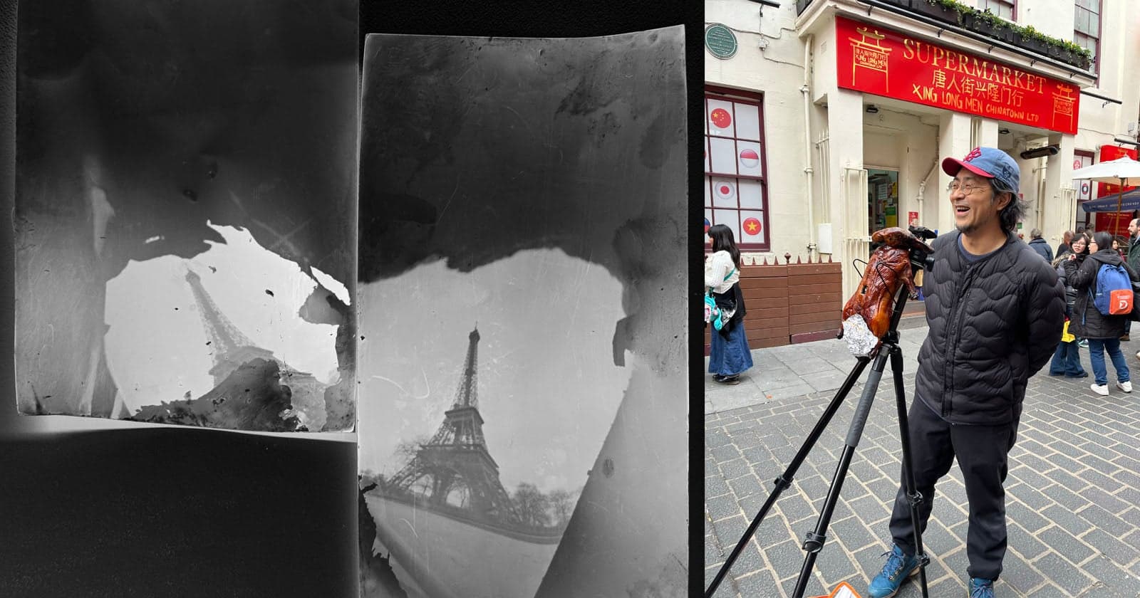 Photographer Makes Pinhole Camera Out of Chinese Roast Duck