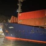 Video: Container Ship Runs Aground Near Istanbul Mansions, Halts Bosphorus Traffic