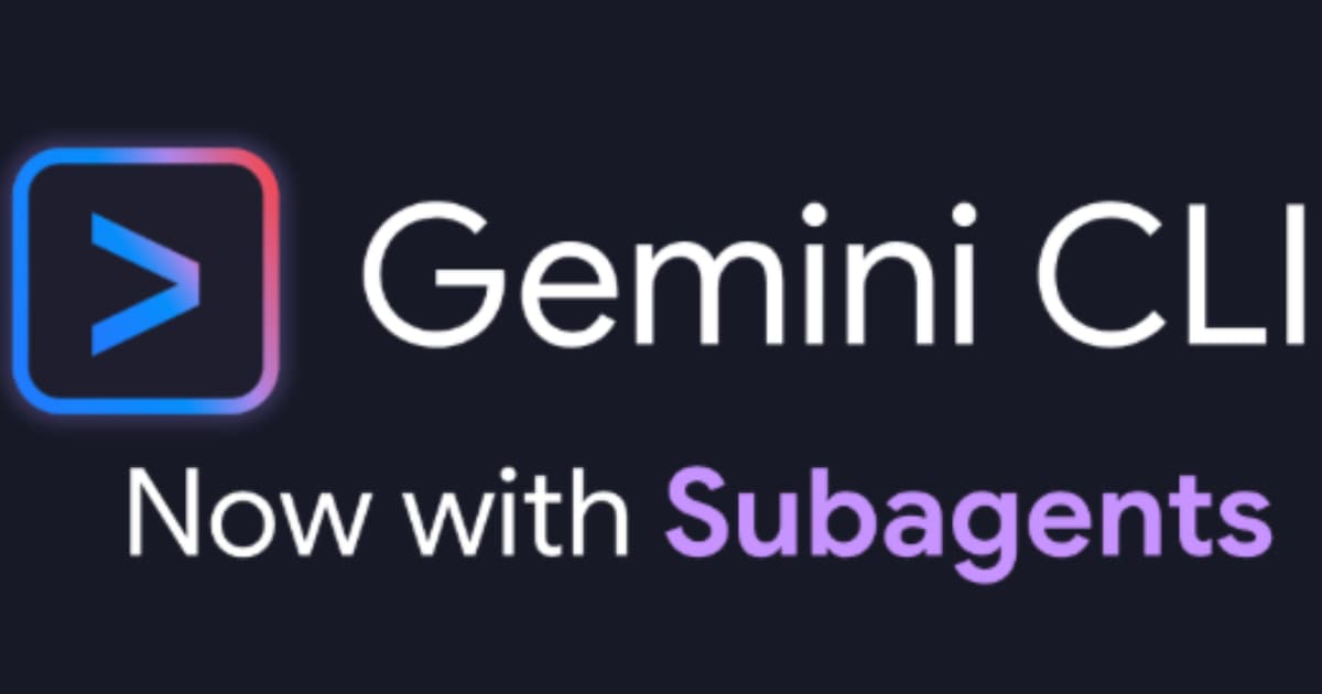 Subagents in Gemini CLI Enable Task Delegation and Parallel Agent Workflows